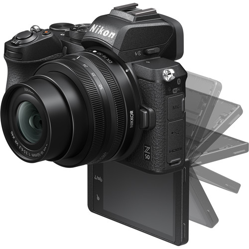 Nikon Z50 articulating screen